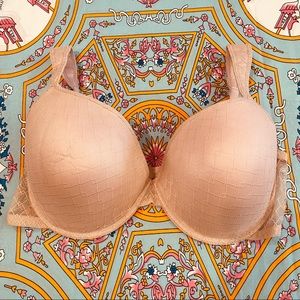 IZOD T-shirt Bra 42E / 42DD 🧡 NEW! Light Nude